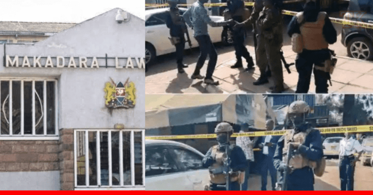 Police Officer Shoots Magistrate During Court Proceeding at Makadara Law Courts