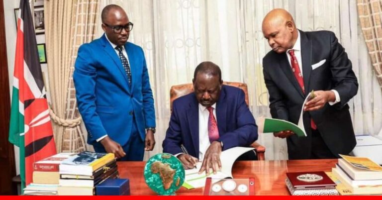 Raila Odinga Signs Off AUC Chair Application Documents