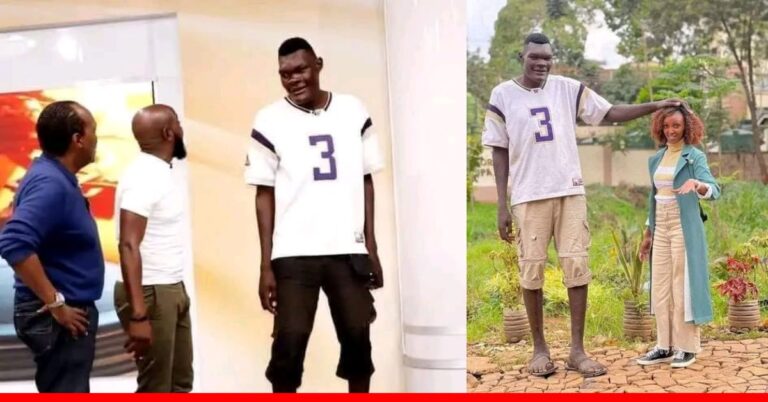 Meet Bradley Mulongo: The 8.2 ft Tall ‘Goliath wa Gen Z’
