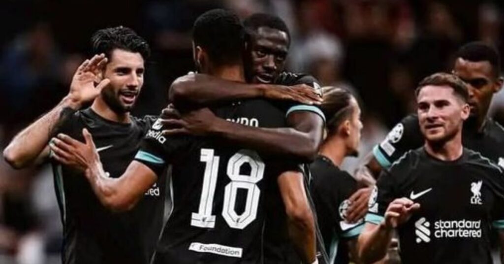 PHOTO: Liverpool Players Celebrating