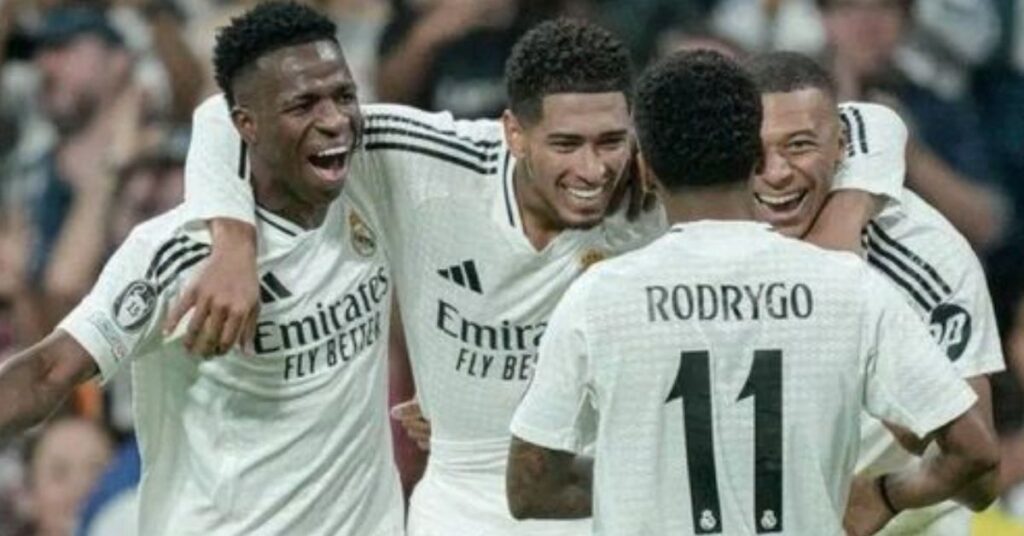 PHOTO: Real Madrid Prayers Celebrating