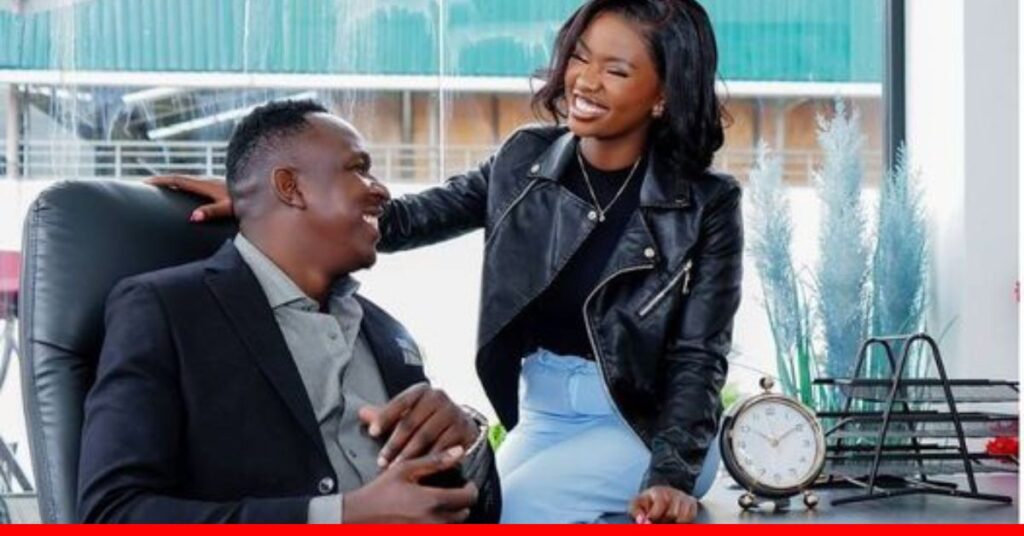 PHOTO: YY Comedian And Marya Okoth