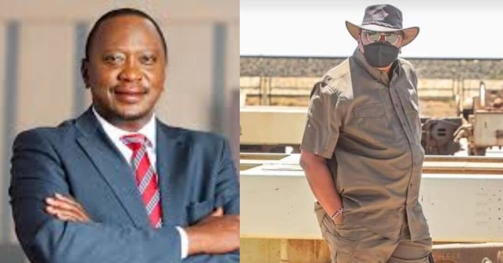 Photo: Former Kenyan President Uhuru Kenyatta