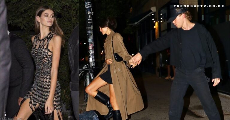 Kaia Gerber and Austin Butler