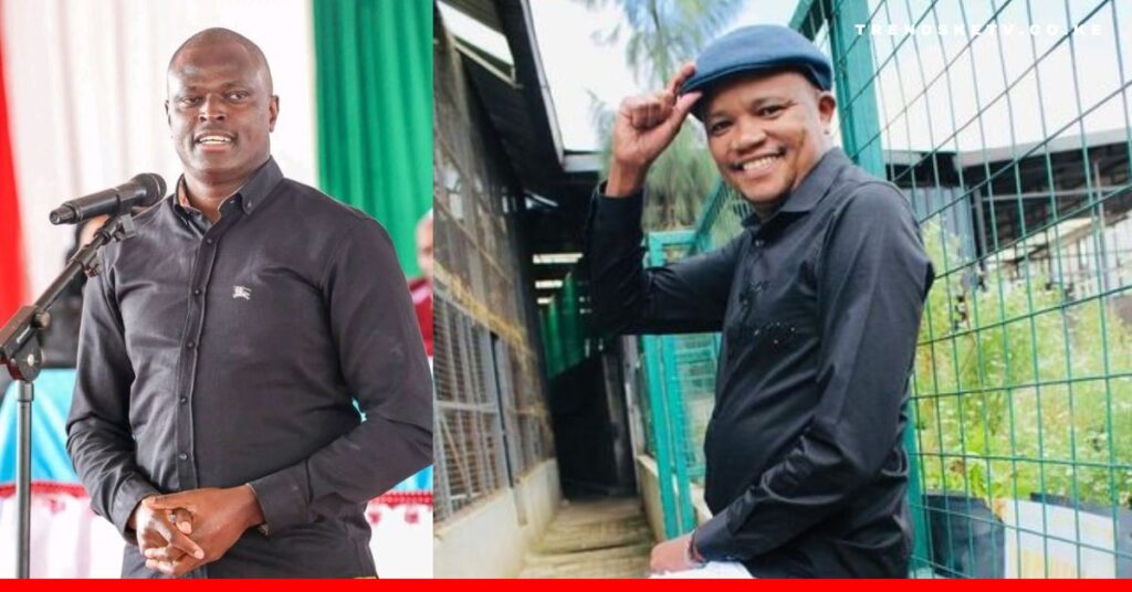 PHOTO: MP KIHARU NDINDI NYORO AND MP MOLO KURIA KIMANI