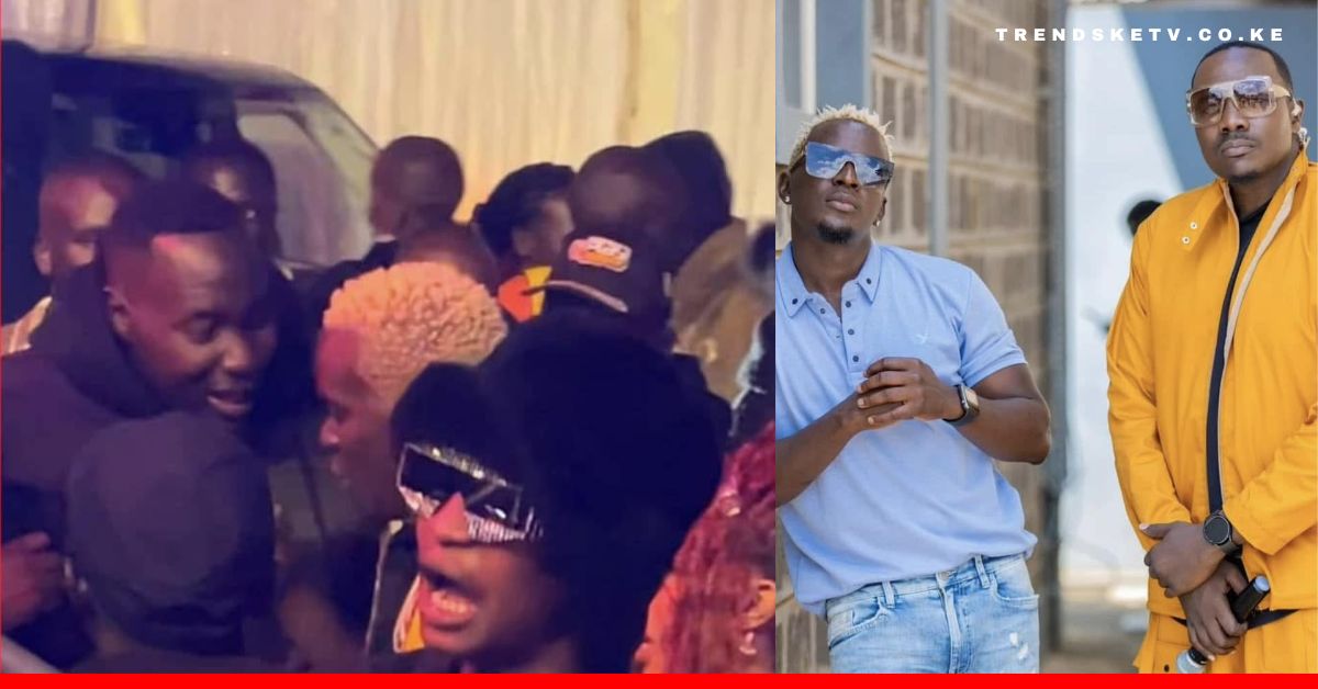 PHOTO: Wiliis Raburu With Willy Paul