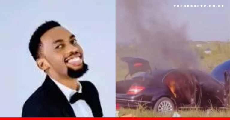 anzanian Gospel Artist Goodluck Gozbert Burns Mercedes Benz Gift From Nabii Geor Davie