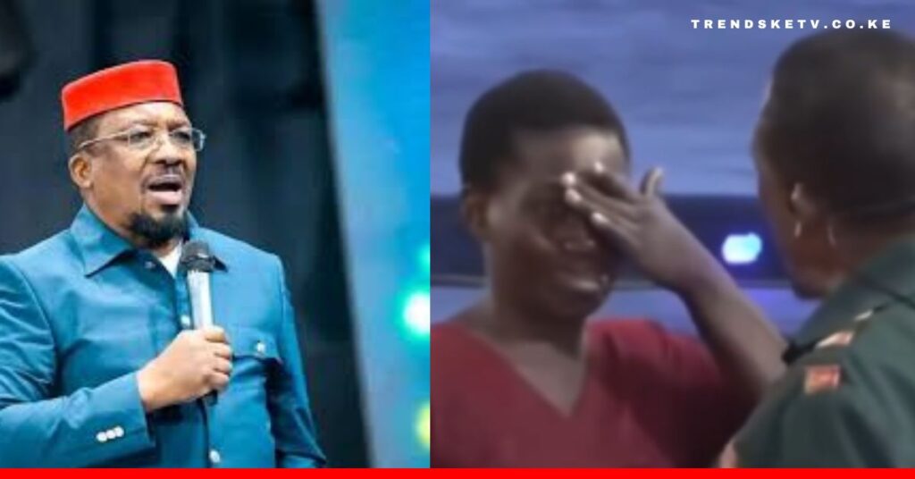 Pastor Nganga Blasts a Lady For crying in His Church for Kicked Out of her House Due to Rent Arrears
