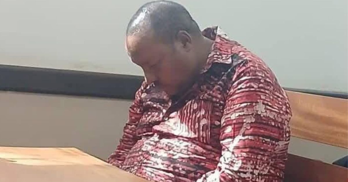 Ferdinand Waititu Behind Bars