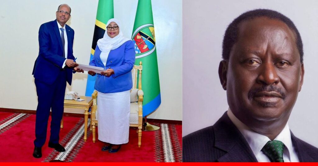 REVEALED: SAMIA SULUHU DID NOT VOTE FOR RAILA INSTEAD HE VOTED MOHAMUD FROM DJIBOUTI