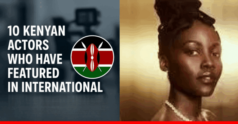 Top 10 Kenyan Actors featured globally