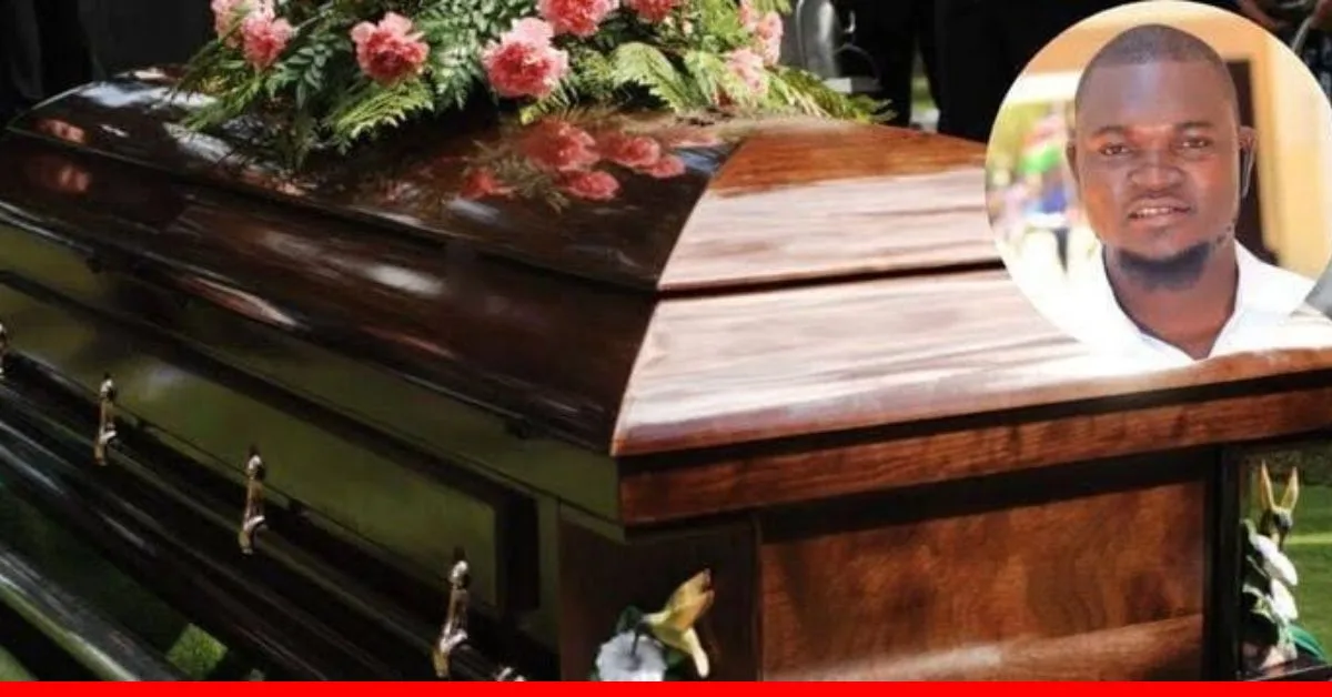 Casket Carrying the Remains of Albert Ojwang