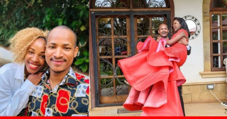 Photo: Beautiful Couple Fridah Ongili & Babu Owino