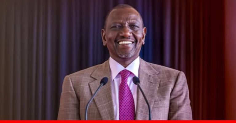 PHOTO: PRESIDENT WILLIAM RUTO