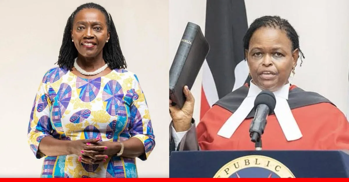 PHOTO GRID: MARTHA KARUA AND MARTHA KOOME